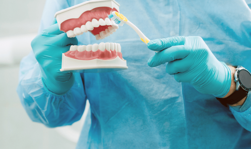 Maintaining good oral health