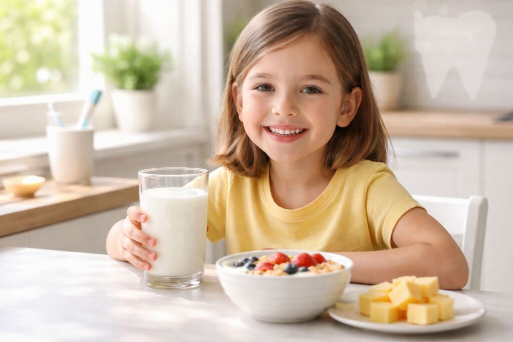 dairy products for good teeth health