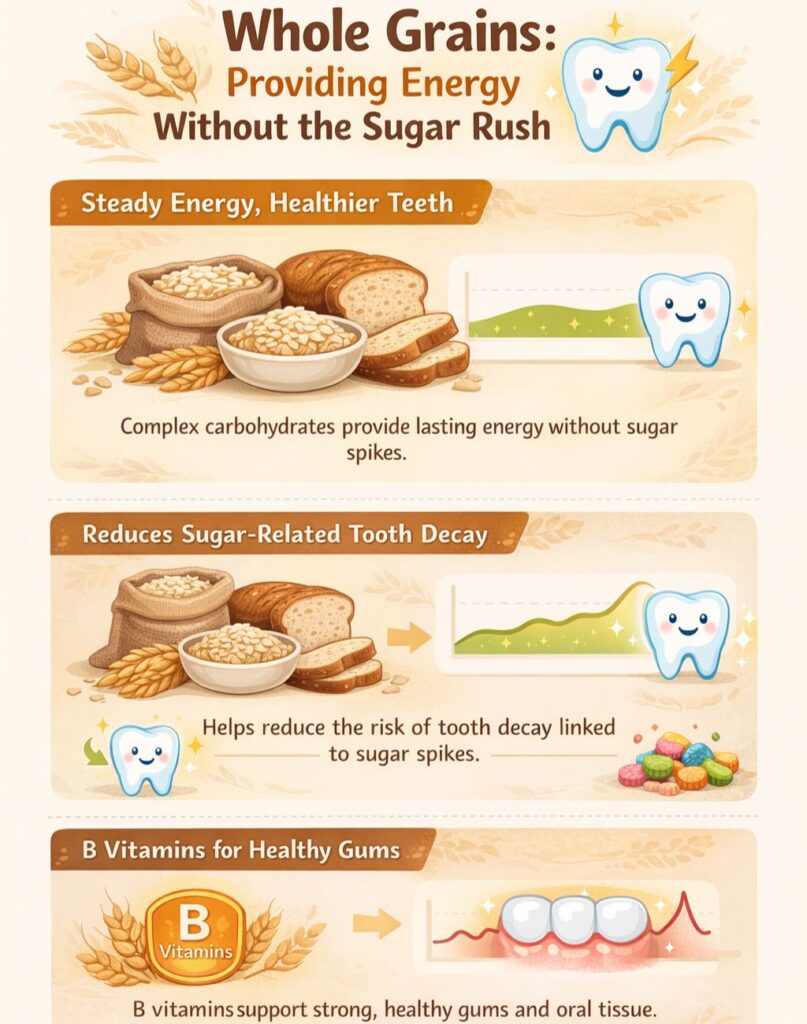 whole grains for healthy teeth